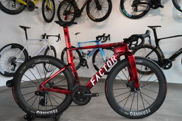 Used Factor One Shimano Dura Ace Di2 2026 Road & Gravel, Red — image 17 of 18