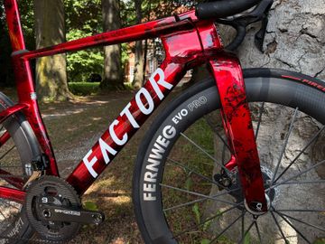 Used Factor One Shimano Dura Ace Di2 2026 Road & Gravel, Red — image 3 of 18