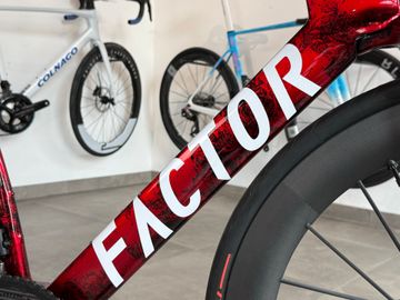 Used Factor One Shimano Dura Ace Di2 2026 Road & Gravel, Red — image 14 of 18
