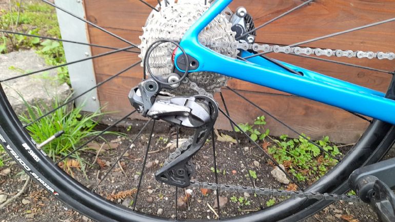 Used Canyon Endurace CF SLX 8 AXS 2024 2024 Road & Gravel, Blue — image 6 of 6