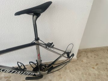 Used Specialized Tarmac SL4 Pro Frameset 2014 Frameset 2014 Road & Gravel, Light Gray — image 7 of 8