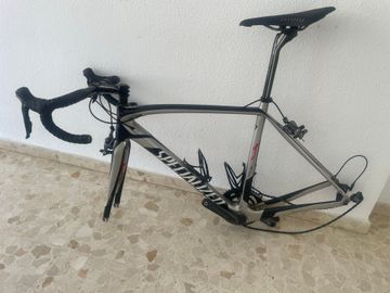 Used Specialized Tarmac SL4 Pro Frameset 2014 Frameset 2014 Road & Gravel, Light Gray — image 2 of 8