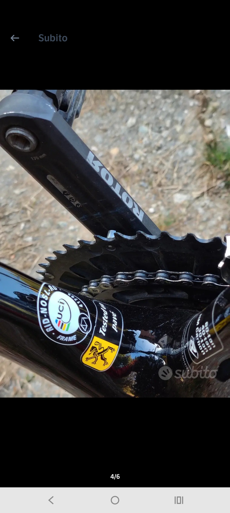 Used Ridley Noah SL Potenza 2018 2018 Road & Gravel — image 2 of 3