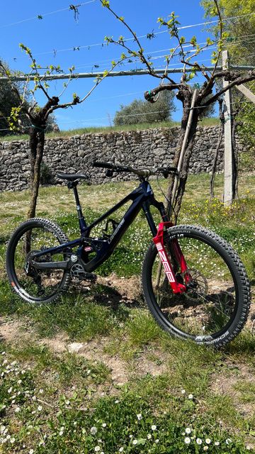 Used Lapierre Spicy SRAM X01 Eagle AXS 2025 Mountainbike, Blue — image 4 of 6