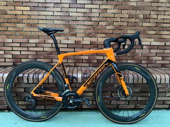 Used Berria BELADOR Shimano Ultegra Di2 2021 Road & Gravel, Orange — image 4 of 4