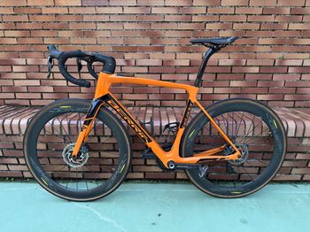 Used Berria BELADOR Shimano Ultegra Di2 2021 Road & Gravel, Orange — image 2 of 4