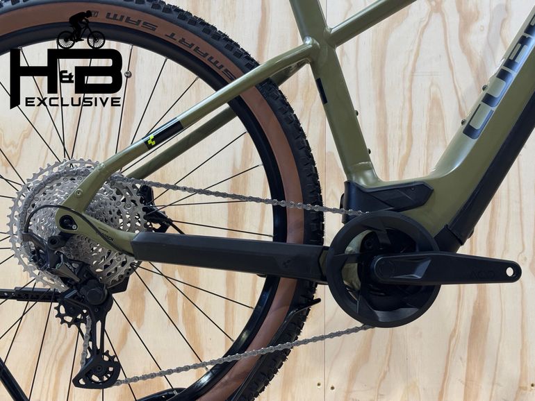 Used CUBE Reaction Hybrid Race 750 SHIMANO XT 2024 Mountainbike, Green — image 3 of 13