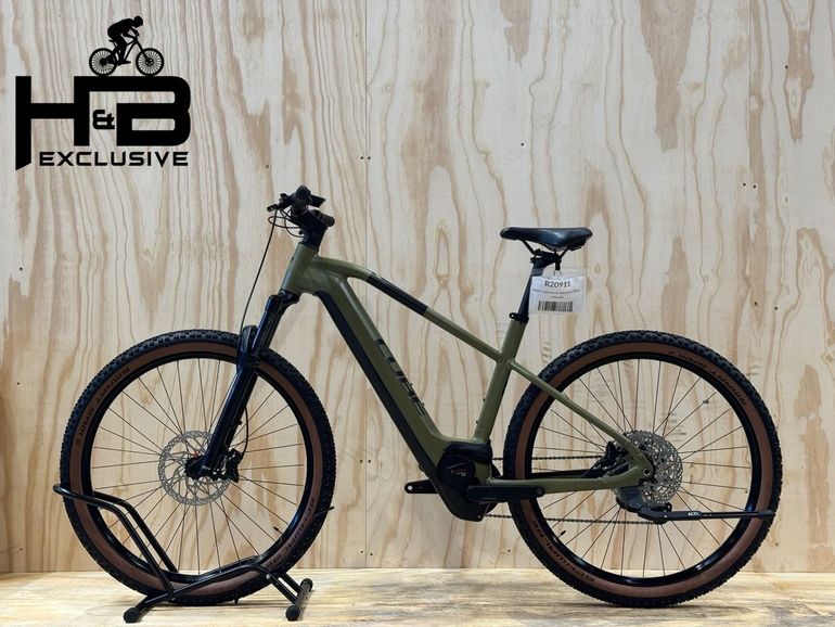Used CUBE Reaction Hybrid Race 750 SHIMANO XT 2024 Mountainbike, Green — image 2 of 13