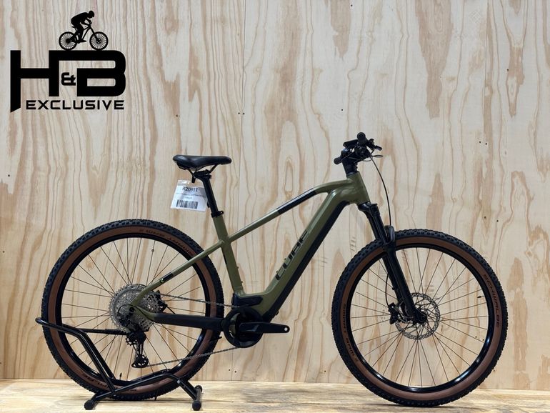 Used CUBE Reaction Hybrid Race 750 SHIMANO XT 2024 Mountainbike, Green — image 1 of 13