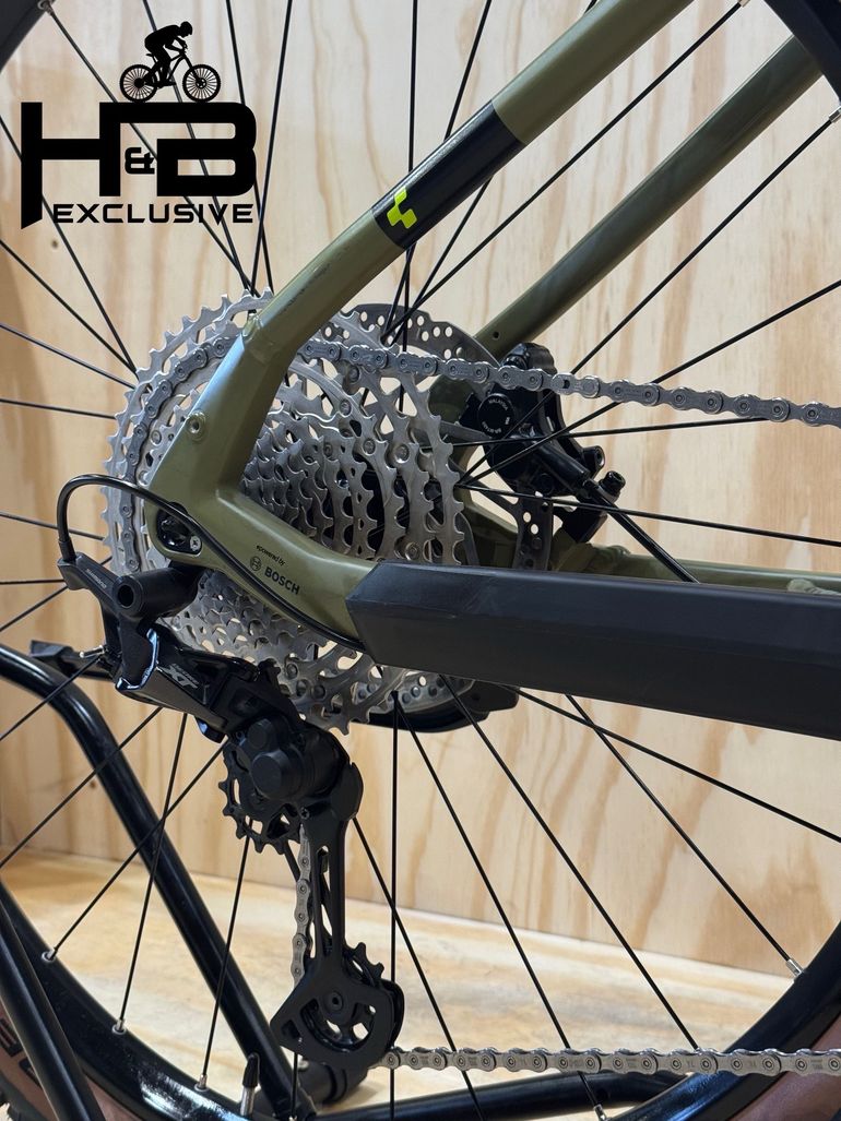 Used CUBE Reaction Hybrid Race 750 SHIMANO XT 2024 Mountainbike, Green — image 12 of 13