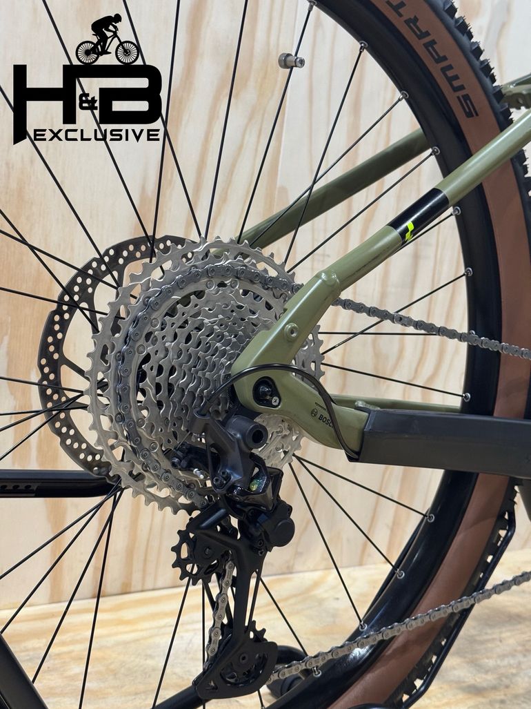 Used CUBE Reaction Hybrid Race 750 SHIMANO XT 2024 Mountainbike, Green — image 13 of 13