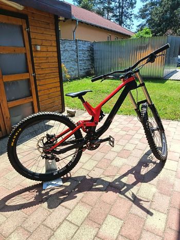 Used Canyon Sender Shimano ZEE 2017 Mountainbike, Red — image 7 of 11