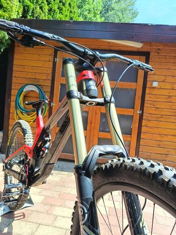 Used Canyon Sender Shimano ZEE 2017 Mountainbike, Red — image 11 of 11