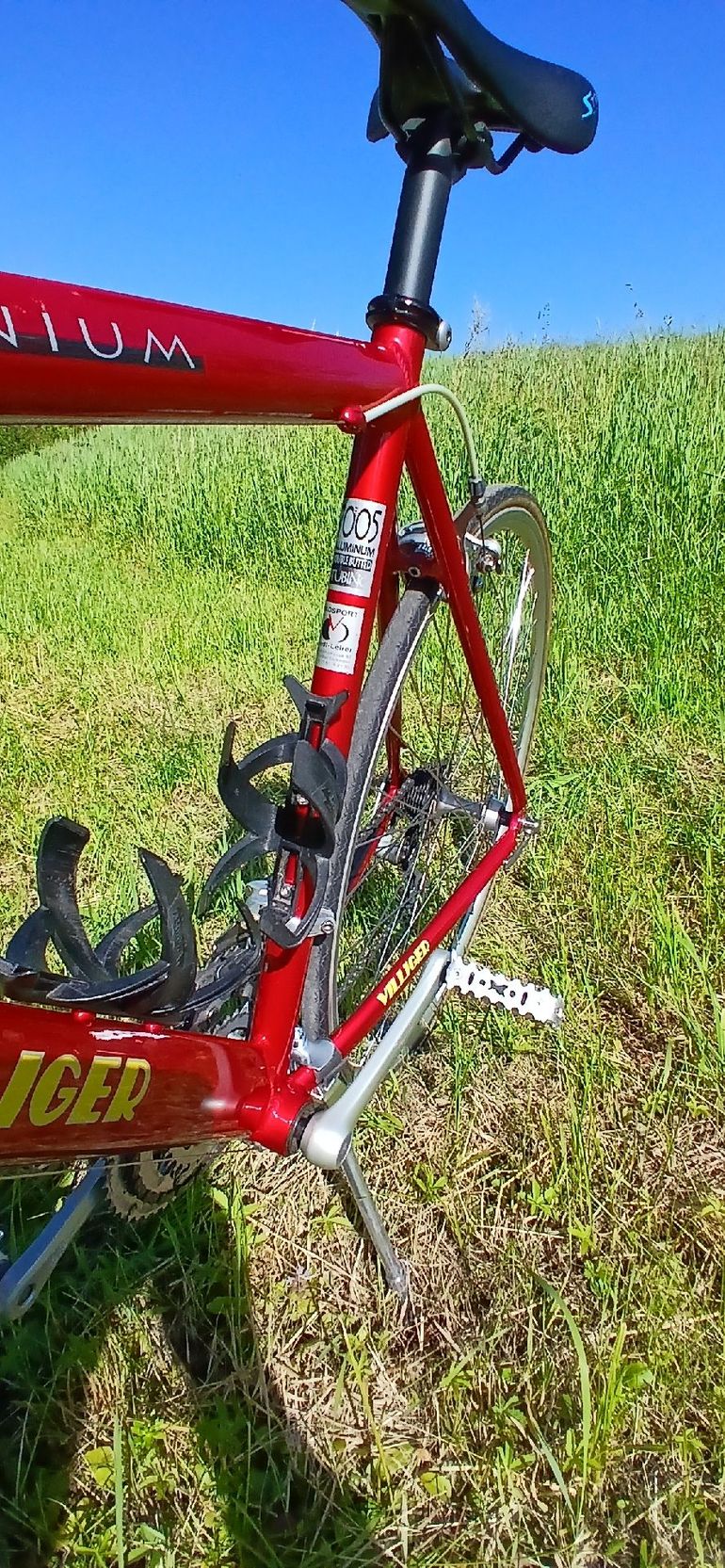 Used Villiger Villiger Custom Shimano 105 1994 Road & Gravel, Red — image 23 of 36