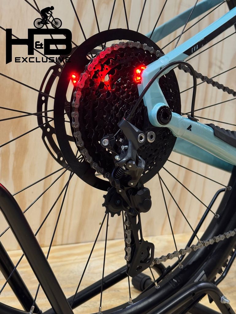 Used BULLS Sonic Eva 1 Shimano Deore 2023 Mountainbike, Green — image 13 of 13