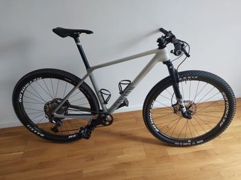 Used Canyon Exceed CF 7 2023 2023 Mountainbike, Light Gray, 29 — image 2 of 5