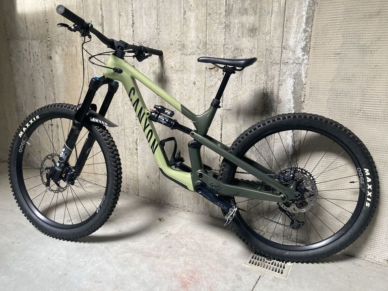 Used Canyon Spectral 27.5 CF 7 2022 2022 Mountainbike, Green, 27.5 — image 15 of 15