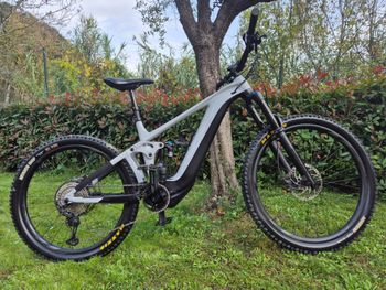 Used Giant Giant Reign E 1+ 2022 Mountainbike, Light Gray — image 11 of 11