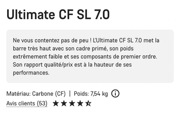 Used Canyon Ultimate CF SL 7.0 2019 2019 Road & Gravel, Black — image 1 of 10