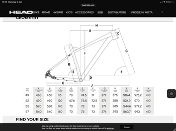 Used Head ISpeed 4.0 (Mod. 2026) 2026 Road & Gravel — image 4 of 4