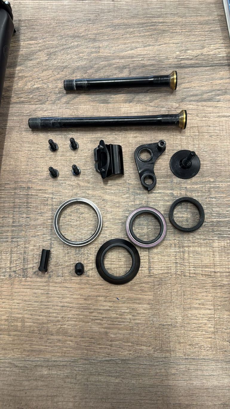 Used Specialized S-Works Aethos Frameset - Ready to Paint 2023 Frameset 2023 Road & Gravel, Black — image 7 of 7