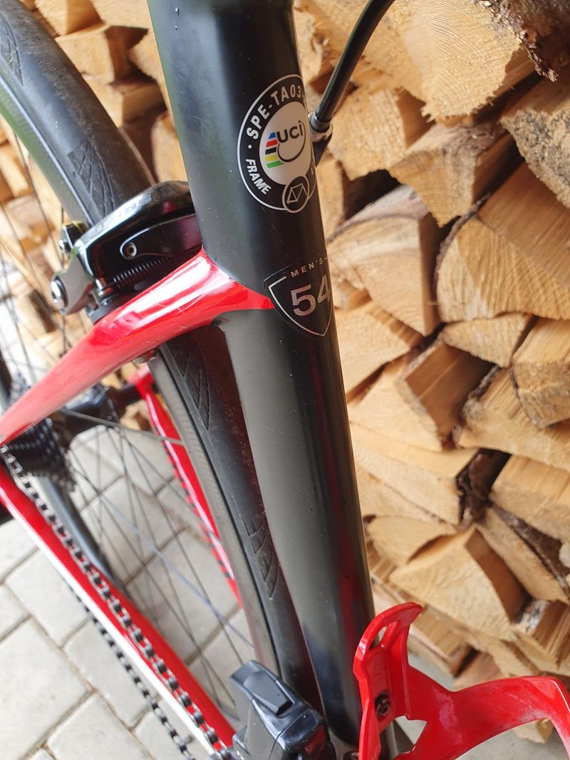 Used Specialized Tarmac SRAM Red eTap 2020 Road & Gravel, Red — image 4 of 7