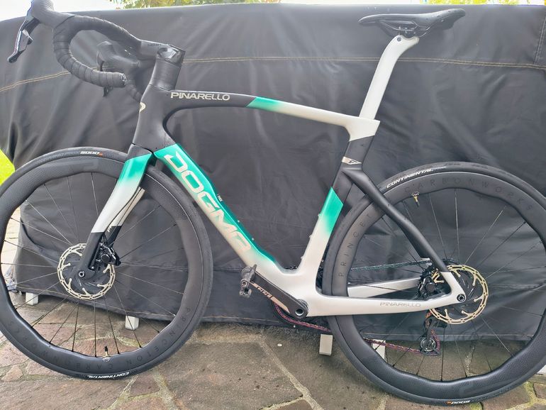 Used Pinarello DOGMA F RED ETAP AXS Disc 2024 2024 Road & Gravel, Black — image 2 of 11