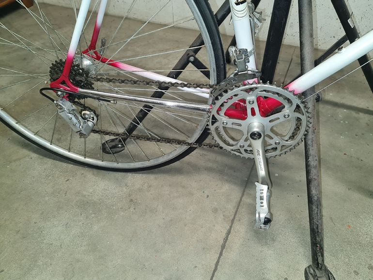 Used Zanatta Zanatta Custom Shimano Dura Ace Di2 1980 Road & Gravel, Rojo — image 4 of 5