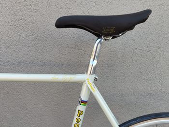 Gebrauchtes Pogliaghi Pista 1983 Road & Gravel, Weiß — Bild 10 von 10