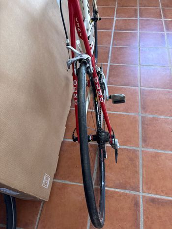 Used Olmo Olmo Custom Shimano 105 2005 Road & Gravel, Rojo — image 4 of 4