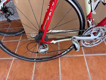 Used Olmo Olmo Custom Shimano 105 2005 Road & Gravel, Rojo — image 3 of 4