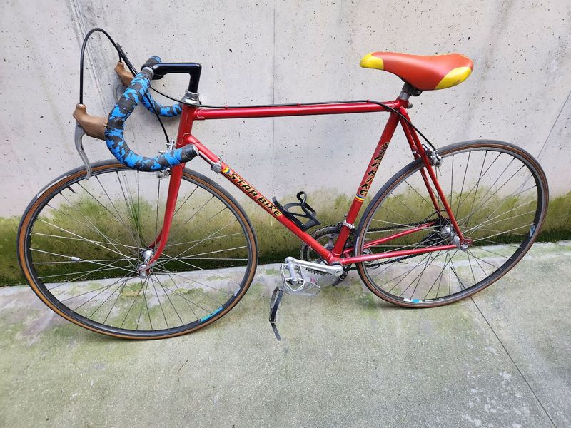 Star bike Custom Campagnolo Record 1980 Road & Gravel usato, Rosso — immagine 1 di 6