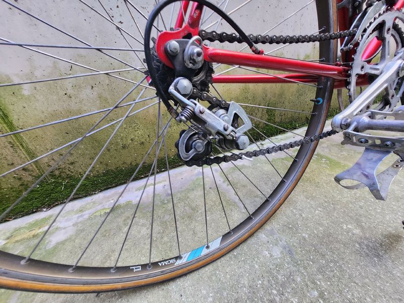 Star bike Custom Campagnolo Record 1980 Road & Gravel usato, Rosso — immagine 5 di 6