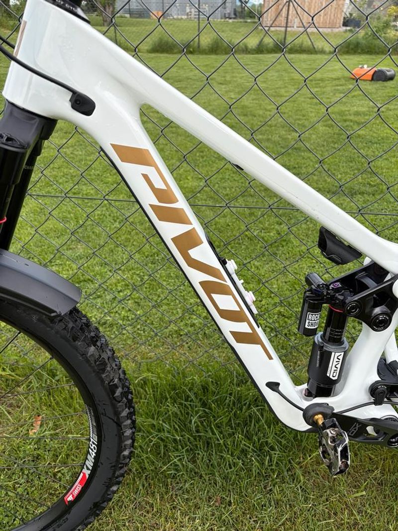 Gebrauchtes Pivot Firebird Custom 2026 Mountainbike, Weiß — Bild 9 von 12