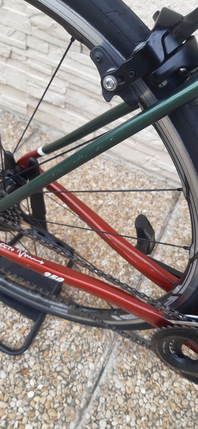 Used Origine 350 Année 2021 2021 Road & Gravel, Green — image 7 of 8