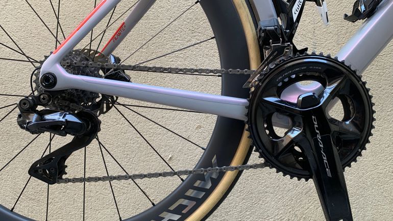 Used Wilier Filante SLR ID2 Dura Ace 12sp Di2 Disc - Size L 2026 Road & Gravel, Light Gray — image 4 of 13
