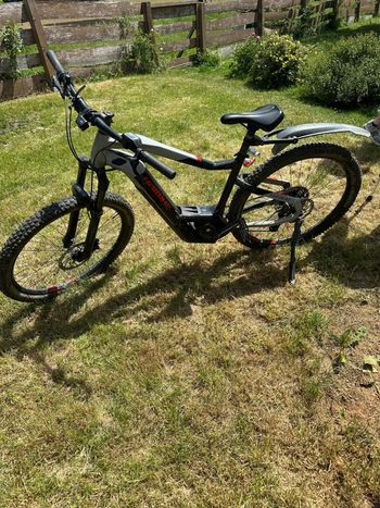 Used Haibike Hardnine Shimano Deore 2022 bike, Light Gray — image 5 of 7
