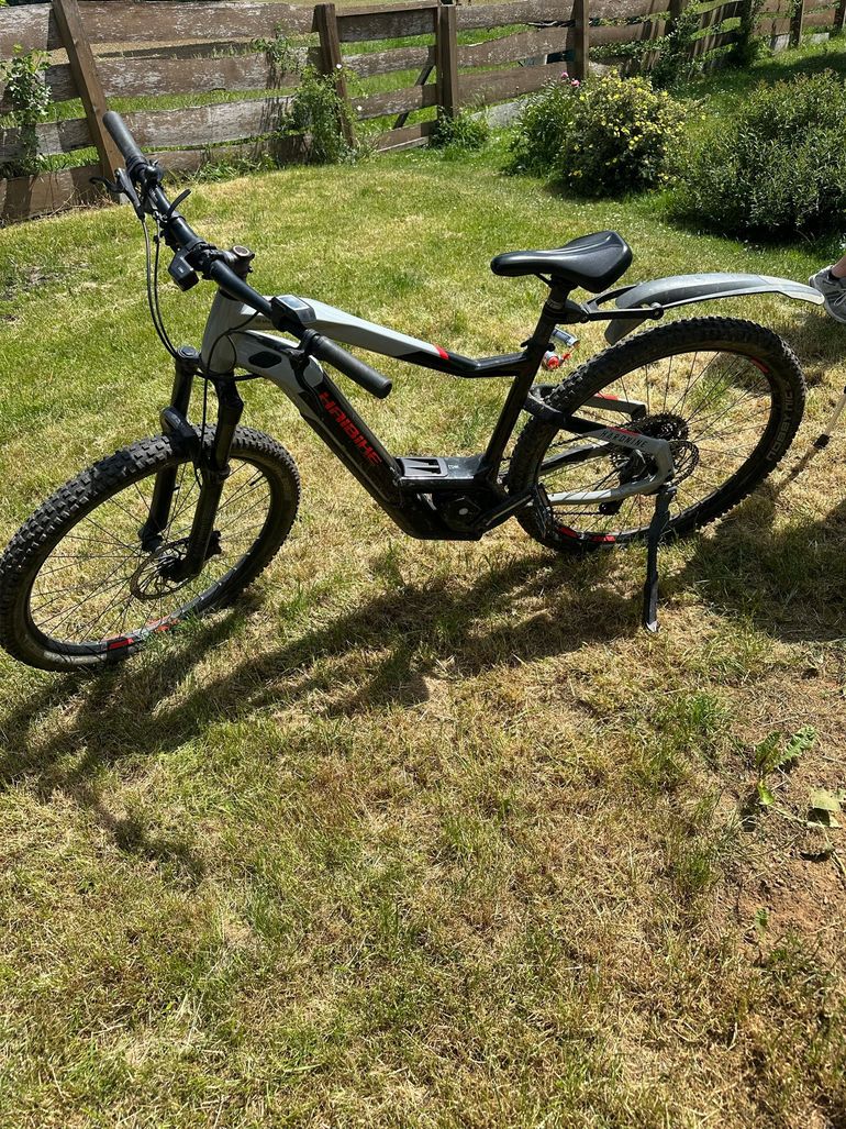 Used Haibike Hardnine Shimano Deore 2022 bike, Light Gray — image 5 of 7