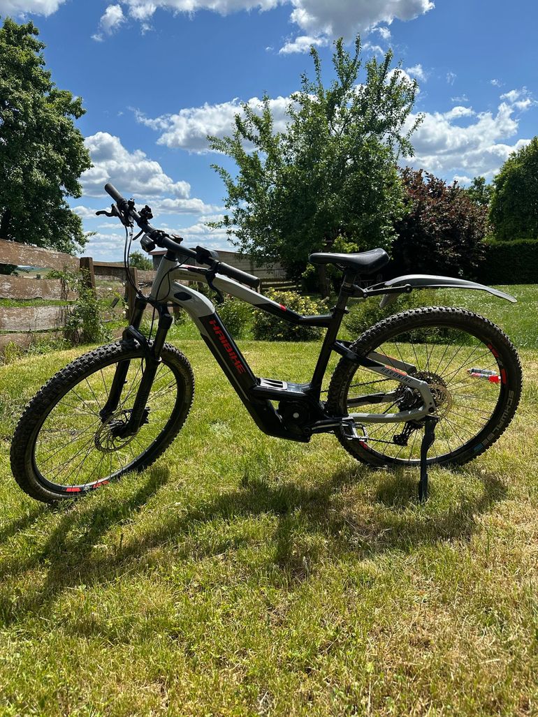 Used Haibike Hardnine Shimano Deore 2022 bike, Light Gray — image 3 of 7
