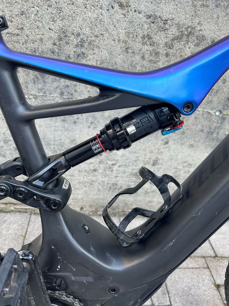 Used Specialized Men's Turbo Levo FSR Comp Carbon 6Fattie/29 2018 2018 Mountainbike, Blue, 29 — image 6 of 6