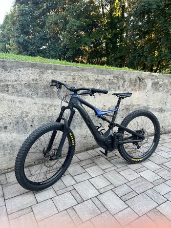 Used Specialized Men's Turbo Levo FSR Comp Carbon 6Fattie/29 2018 2018 Mountainbike, Blue, 29 — image 3 of 6