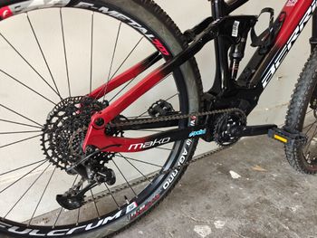 Used Berria Custom SRAM NX Eagle 2023 Mountainbike, Red, 29 — image 3 of 15