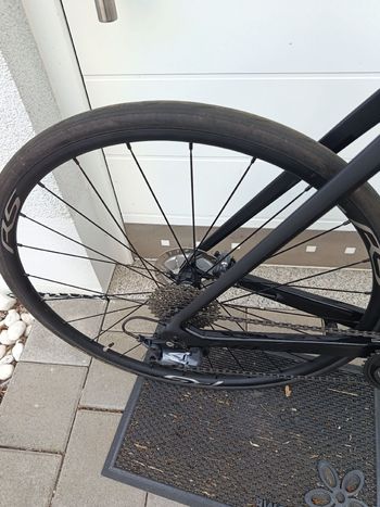 Used Look 795 BLADE RS DISC FULL BLACK GLOSSY MAT 2024 2024 Road & Gravel, Black — image 15 of 17