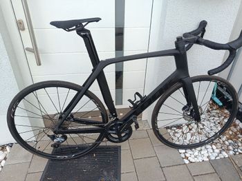 Used Look 795 BLADE RS DISC FULL BLACK GLOSSY MAT 2024 2024 Road & Gravel, Black — image 12 of 17
