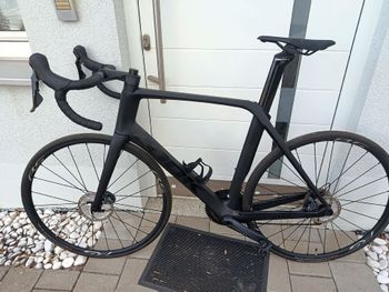Used Look 795 BLADE RS DISC FULL BLACK GLOSSY MAT 2024 2024 Road & Gravel, Black — image 11 of 17