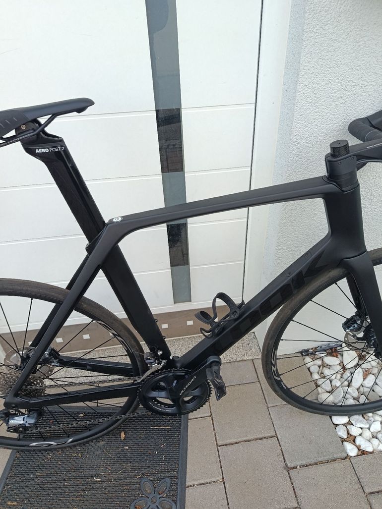 Used Look 795 BLADE RS DISC FULL BLACK GLOSSY MAT 2024 2024 Road & Gravel, Black — image 17 of 17