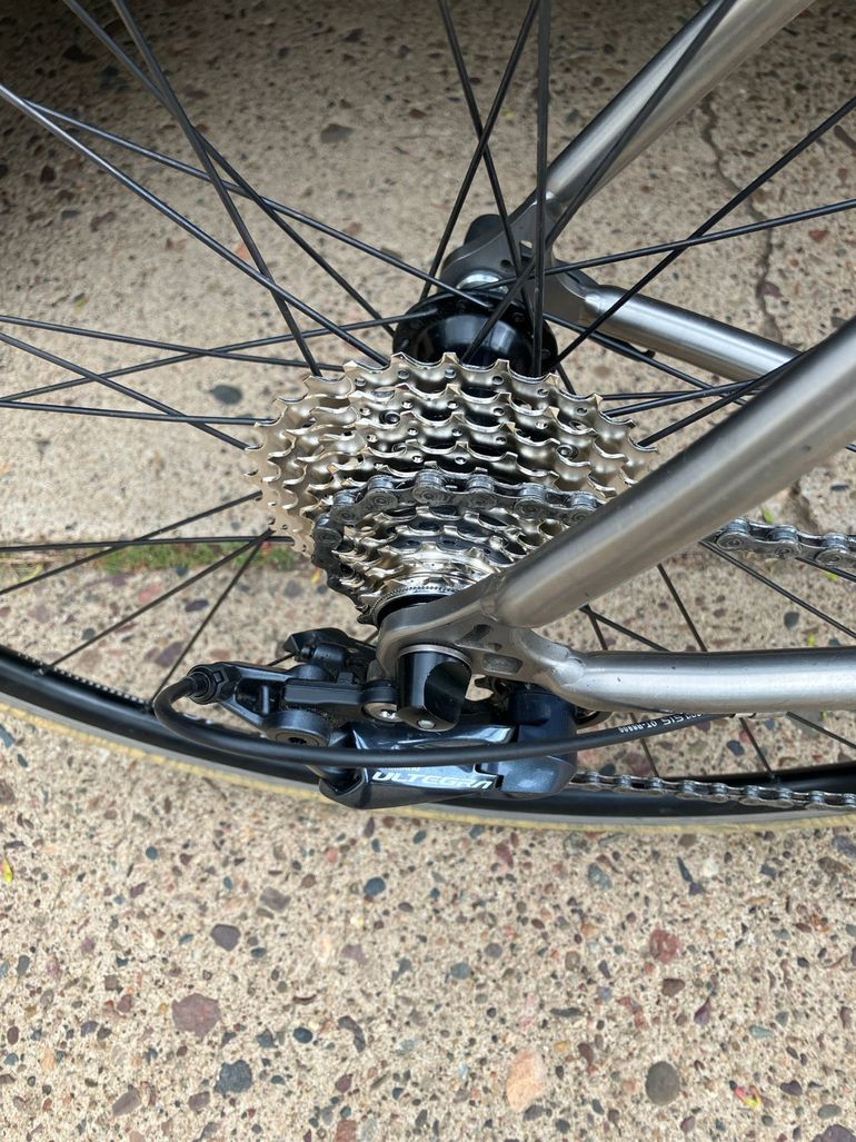 Used Litespeed Litespeed Custom Shimano Ultegra 2005 Road & Gravel, Light Gray — image 5 of 14