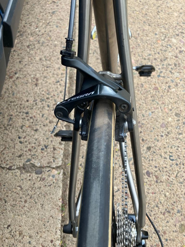 Used Litespeed Litespeed Custom Shimano Ultegra 2005 Road & Gravel, Light Gray — image 6 of 14