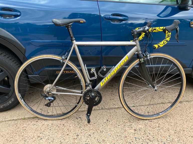 Used Litespeed Litespeed Custom Shimano Ultegra 2005 Road & Gravel, Light Gray — image 1 of 14
