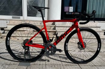 Used BMC Teammachine SLR FIVE 2022 2022 Road & Gravel, Red — image 8 of 9